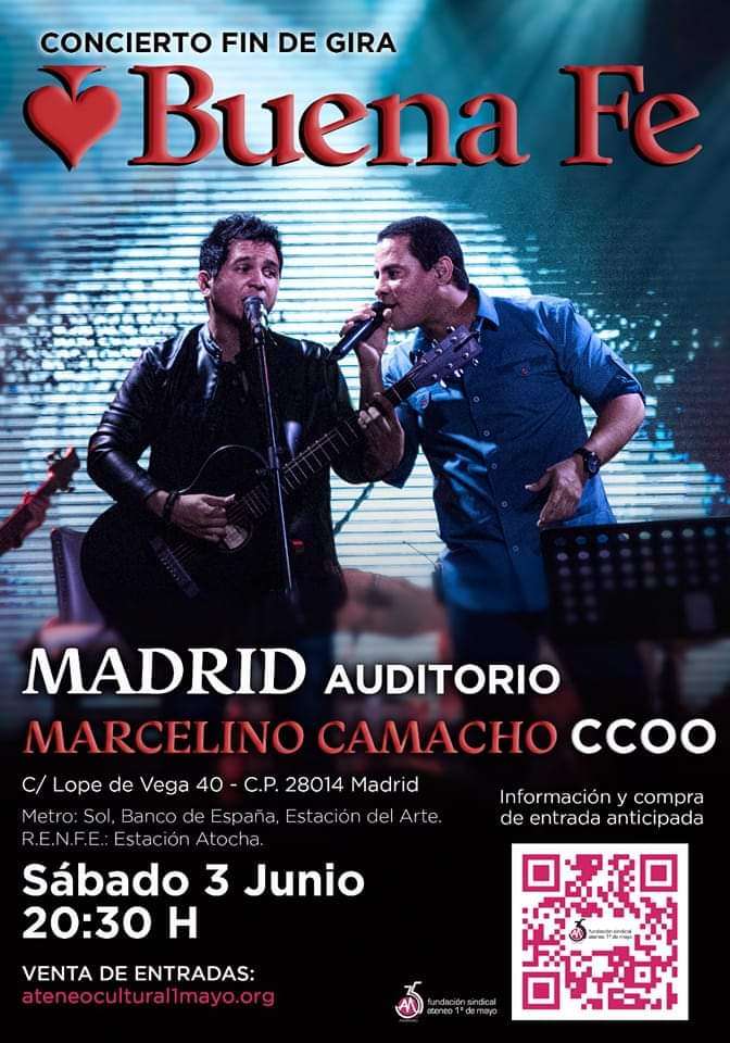 Buena Fe concierto en Madrid
