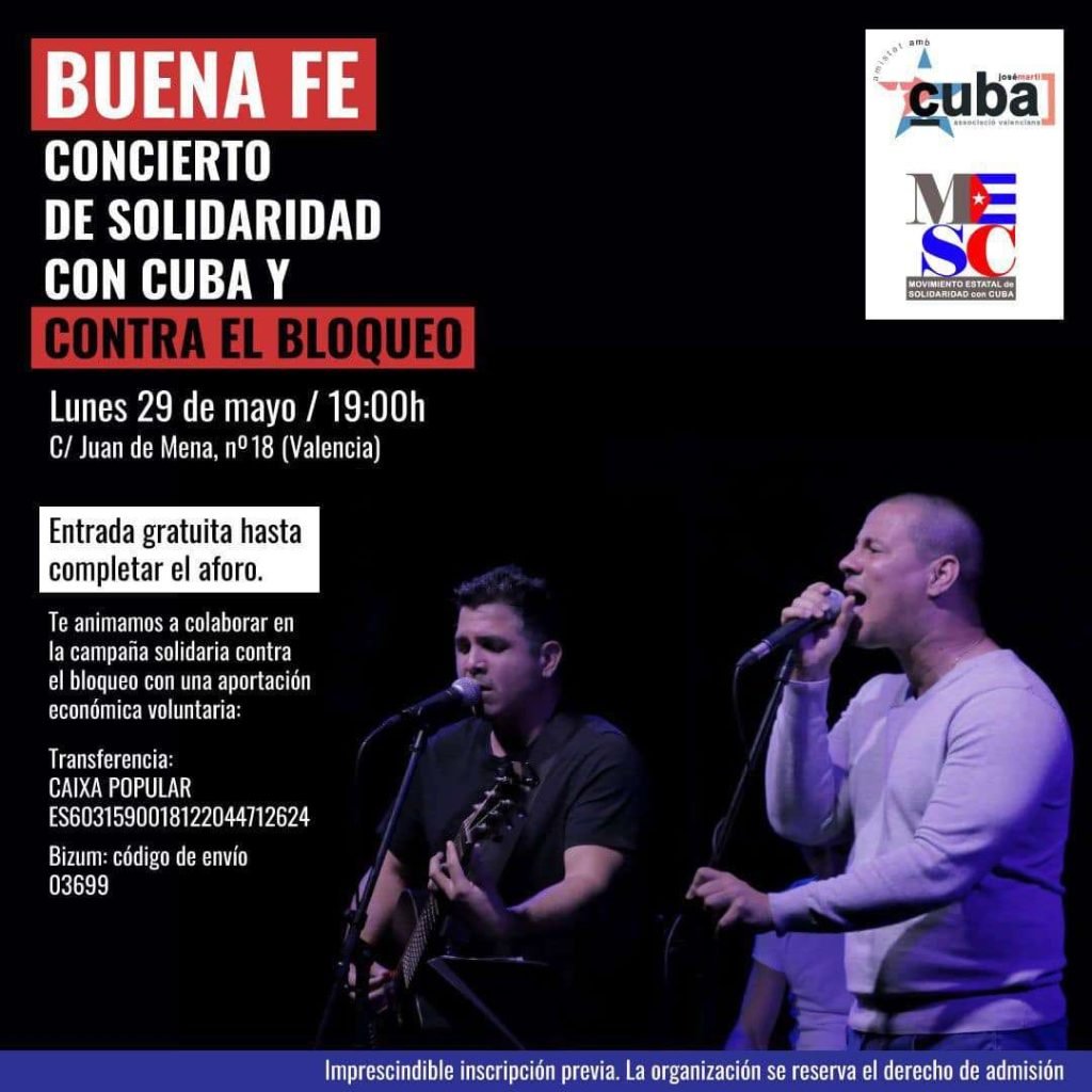 Buena Fe concierto en Valencia