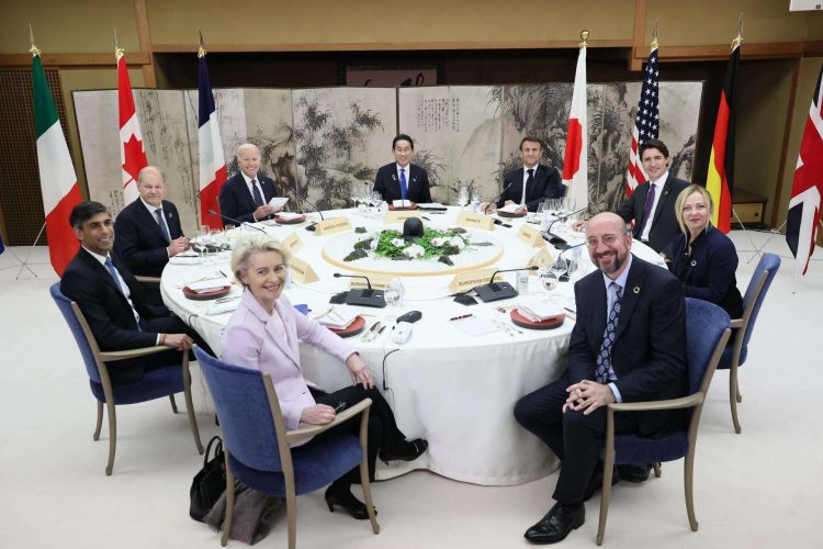 Las sanciones fueron tomadas en coordinación con el G7, Australia y otros socios. Foto: EFE/EPA/G7.