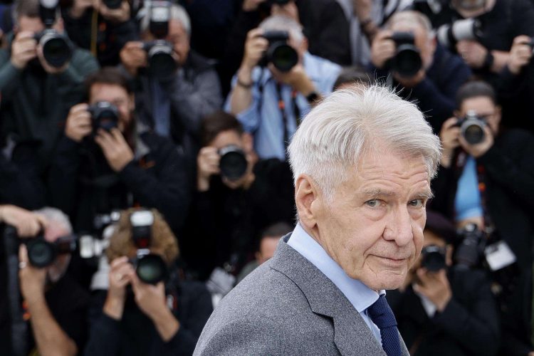 Harrison Ford este viernes en Cannes. Foto: Guillaume Horcajuelo/EFE/EPA.