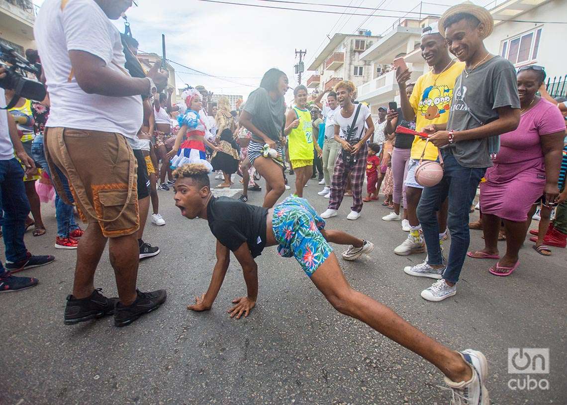 Conga Cubana contra la Homofobia y la Transfobia, realizada en La Habana el sábado 13 de mayo de 2023. Foto: Otmaro Rodríguez.