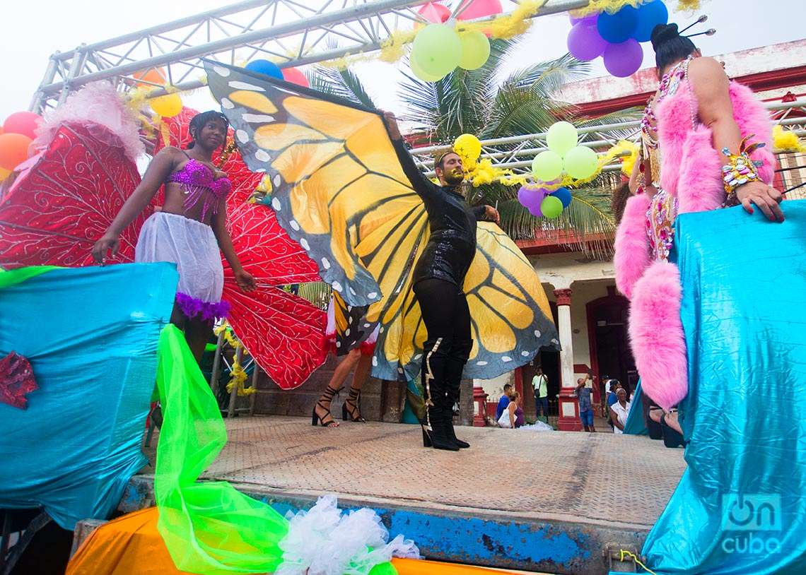 Conga Cubana contra la Homofobia y la Transfobia, realizada en La Habana el sábado 13 de mayo de 2023. Foto: Otmaro Rodríguez.