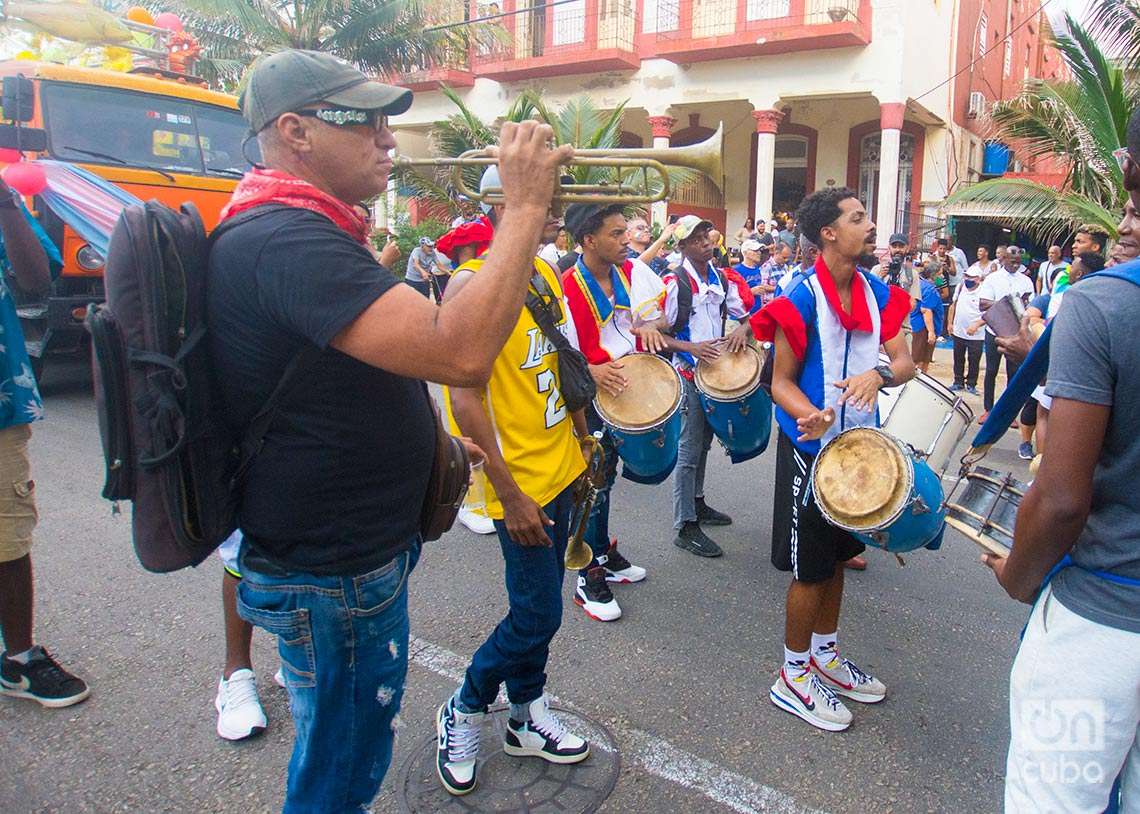 Conga Cubana contra la Homofobia y la Transfobia, realizada en La Habana el sábado 13 de mayo de 2023. Foto: Otmaro Rodríguez.