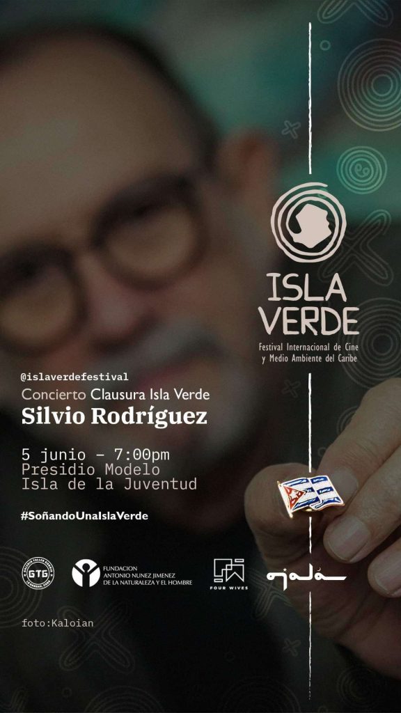 Silvio Rodríguez en concierto clausura del Festival Isla Verde