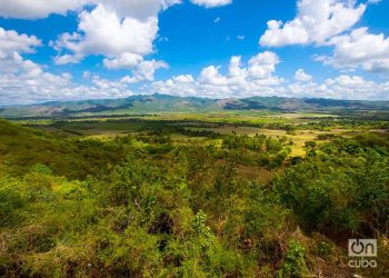 Vista del Valle de los Ingenios, en Sancti Spiritus, Cuba: Foto: Otmaro Rodríguez.