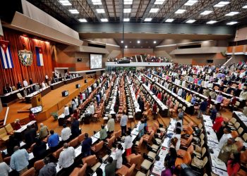 Asamblea Nacional del Poder Popular. Foto: EFE.