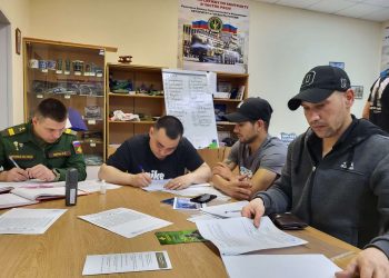 Cubanos y hombres de otras nacionalidades se enrolan en el Ejército ruso. Foto: La Gaceta de Riazán / Archivo.