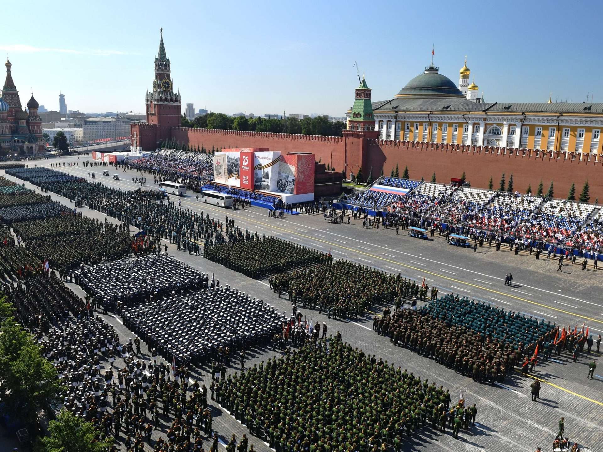 La fiacca parata di Mosca che commemora la vittoria sovietica sulla Germania nazista