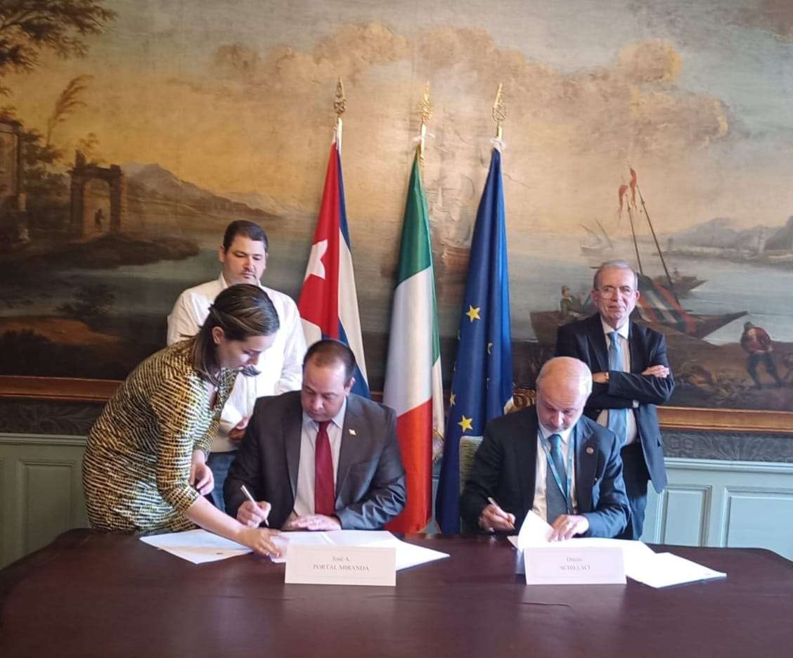 Cuba e l’Italia si accordano per un’ulteriore cooperazione in materia di sanità pubblica