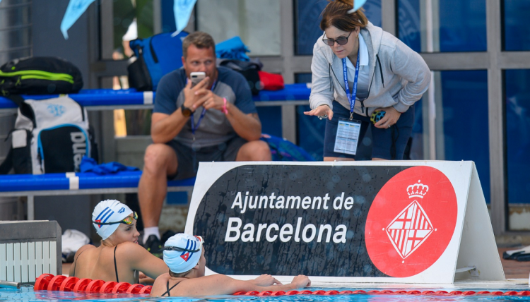 La entrenadora Luisa Matia Mojarrieta ha sido una figura fundamental en el crecimiento de Elisbet Gámez. Foto: radiohc.cu