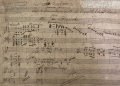 Partitura de piano autógrafa de Hubert de Blanck de Capricho cubano. Perteneció, como recuerdo, a Olga de Blanck. Contiene anotaciones familiares.