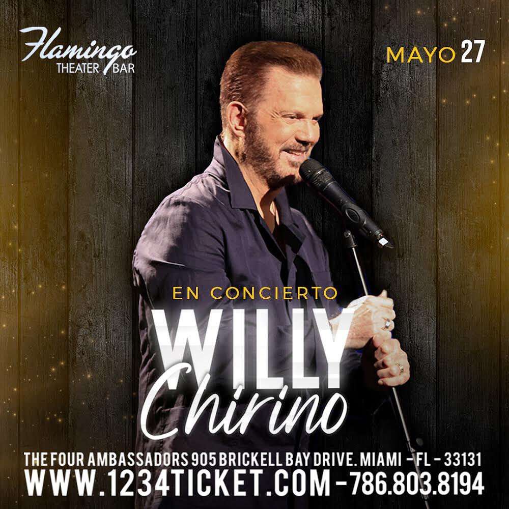 willy chirino in concert at the Flamingo Theater Bar