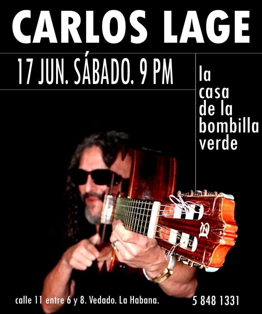 Carlos Lage concierto