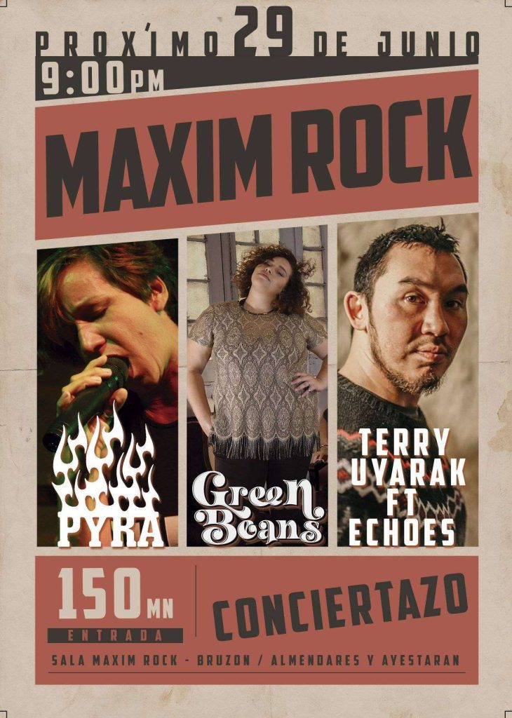 Conciertazo en el Maxim Rock