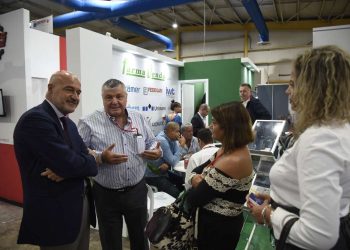 Foto: Estand de FarmaVenda en Feria Internacional de Turismo Médico y Bienestar, en 2022. Foto: @ITA_Lavana