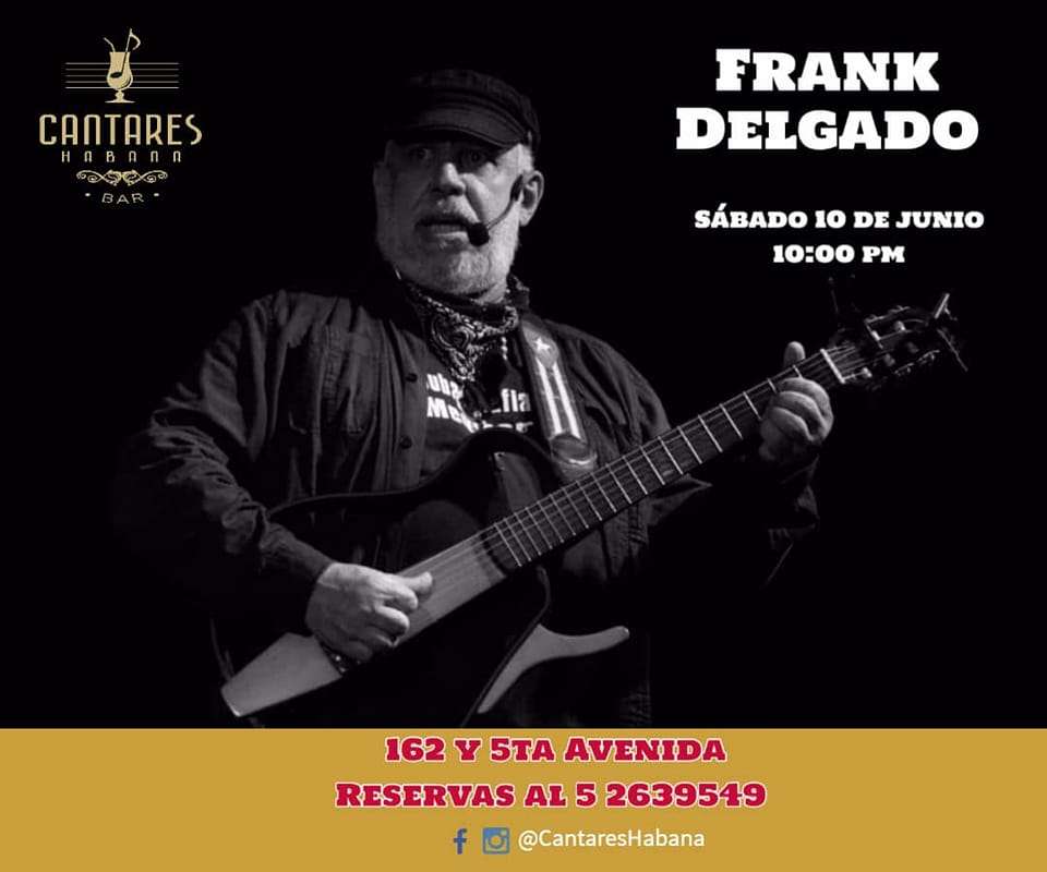 Frank Delgado en concierto