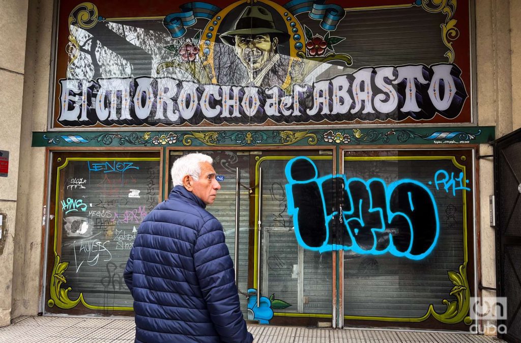 El Abasto, donde creció Carlos Gardel en Buenos Aires. Foto: Kaloian.