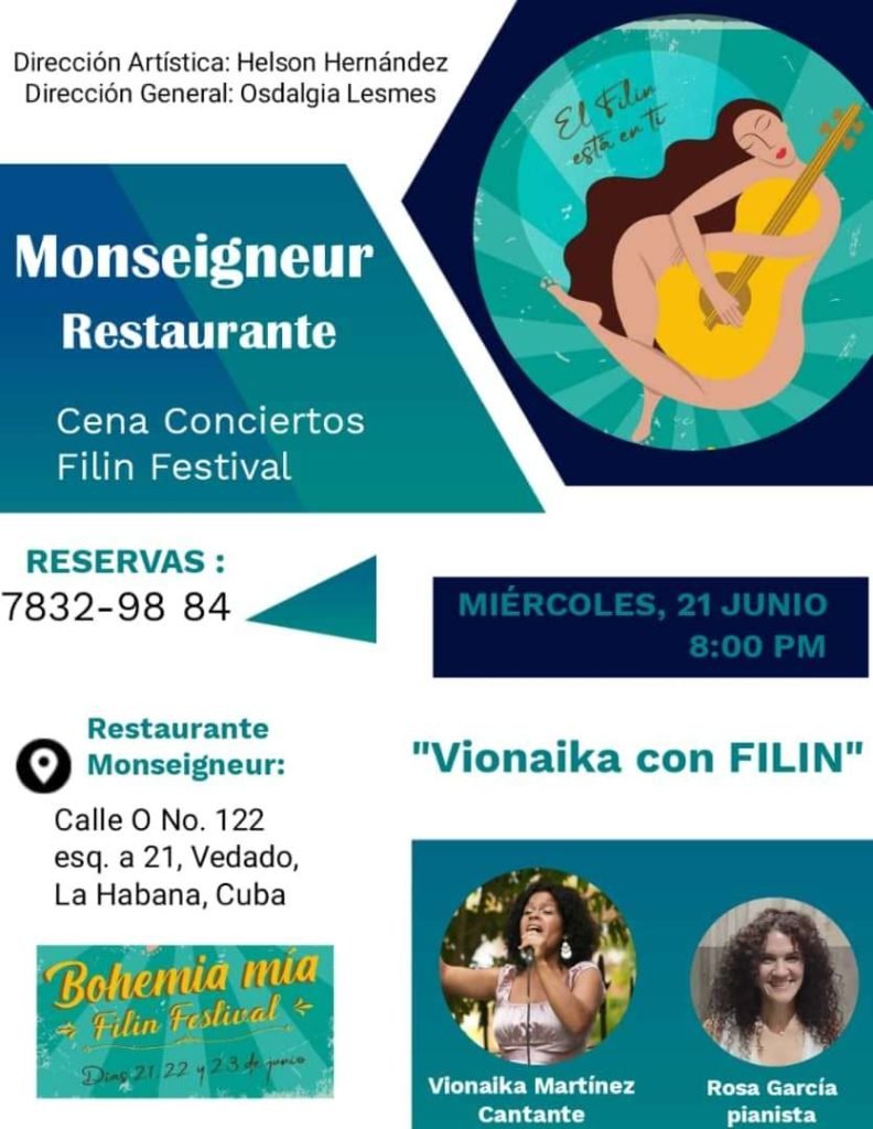 II Festival del Filin en Cuba Bohemia mía 1