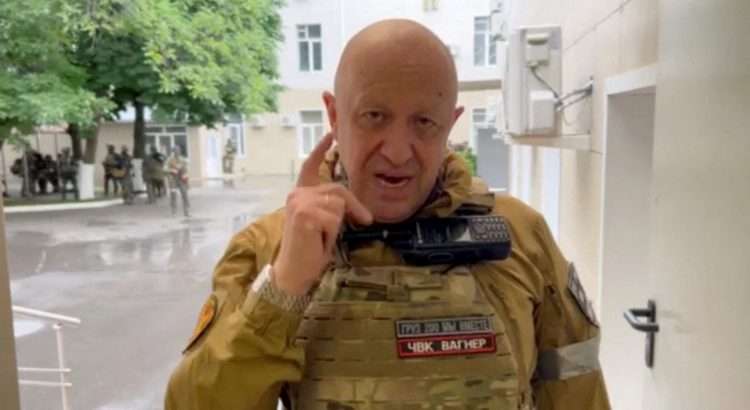 El jefe de las fuerzas mercenarias de Wagner, Yevgeni Prigozhin. Foto: Reuters.