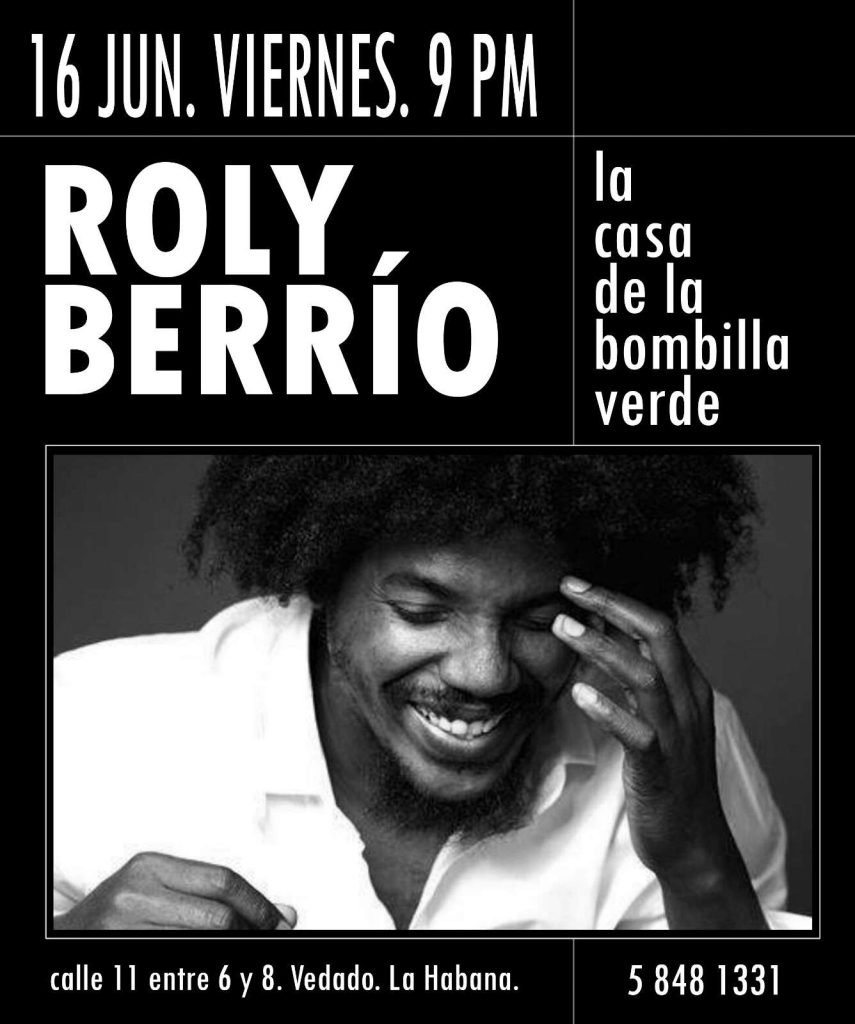 Roly Berrío concierto