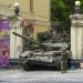Tanques de Wagneren el centro de Rostov. Foto: STRINGER/EFE/EPA.