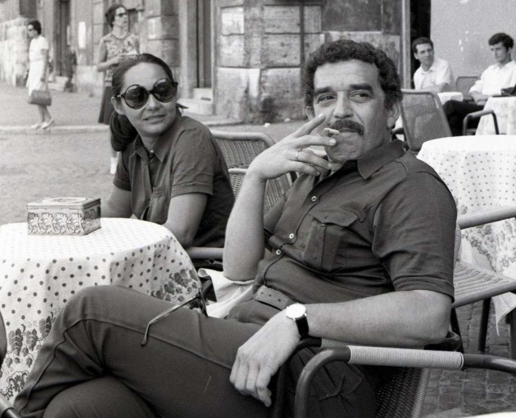 Foto: García Márquez y Mercedes Barcha, en Roma, 1969 Foto: Vittoriano Rastelli/Corbis/Getty Images tomada de National Geographic.