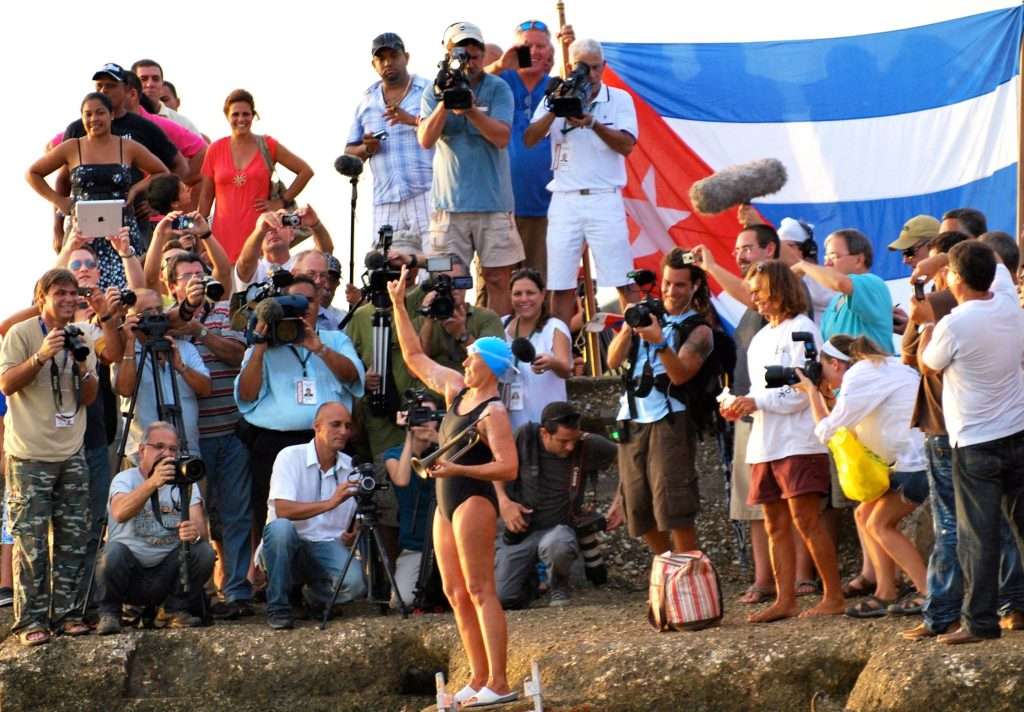 Netflix close to releasing film about Diana Nyad, who swam across the Florida Straits in 2013