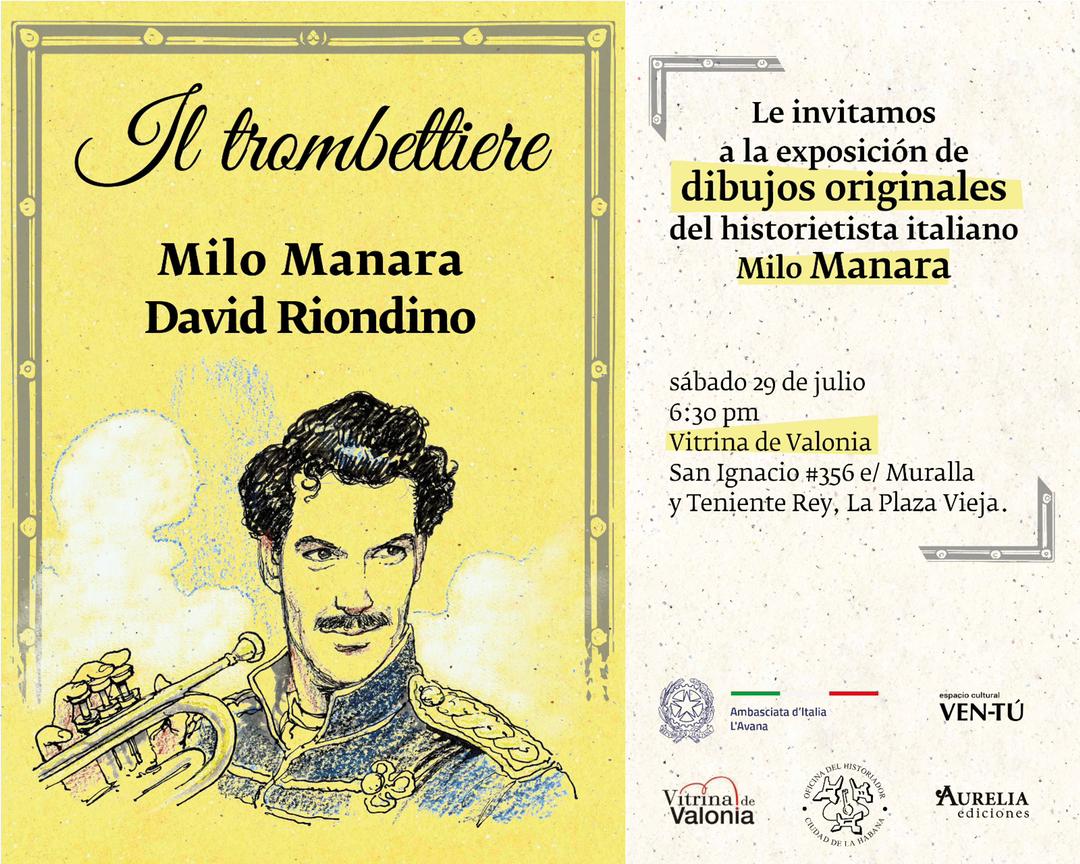 Exposición de dibujos originales del historietista italiano Milo Manara