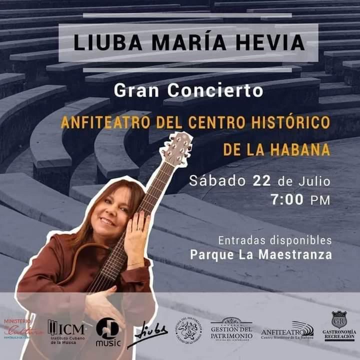 Liuba María Hevia en concierto
