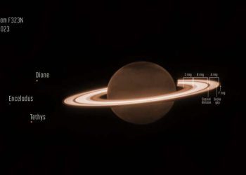 El planeta Saturno. Imagen: NASA / Archivo.