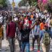 Una manifestación de protesta en la capital haitiana. | Foto: AP