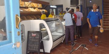 Panadería privada en La Habana. Foto: Otmaro Rodríguez.