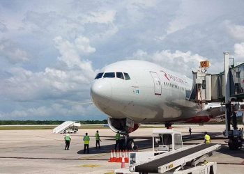 Rusia y Cuba retomaron los vuelos regulares directos con la ruta Moscú-Varadero. Foto: Gobierno Provincial de Matanzas.