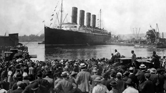 Titanic al zarpar. Foto: www.elespanol.com