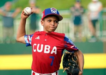 Cuba mostró el talento de sus jugadores en su primera incursión en la Serie Mundial de las Pequeñas Ligas. Foto: Tom E. Puskar/AP.