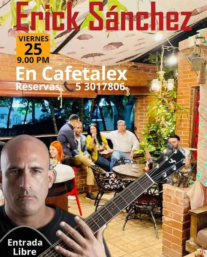 Erick Sánchez en Cafetalex
