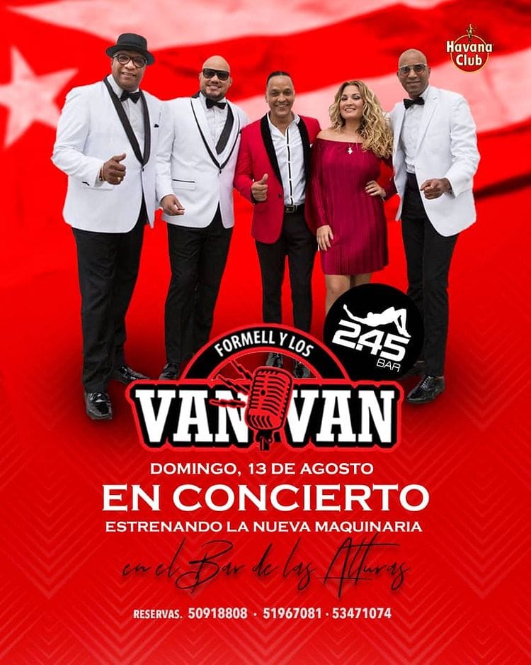 Los Van Van concierto