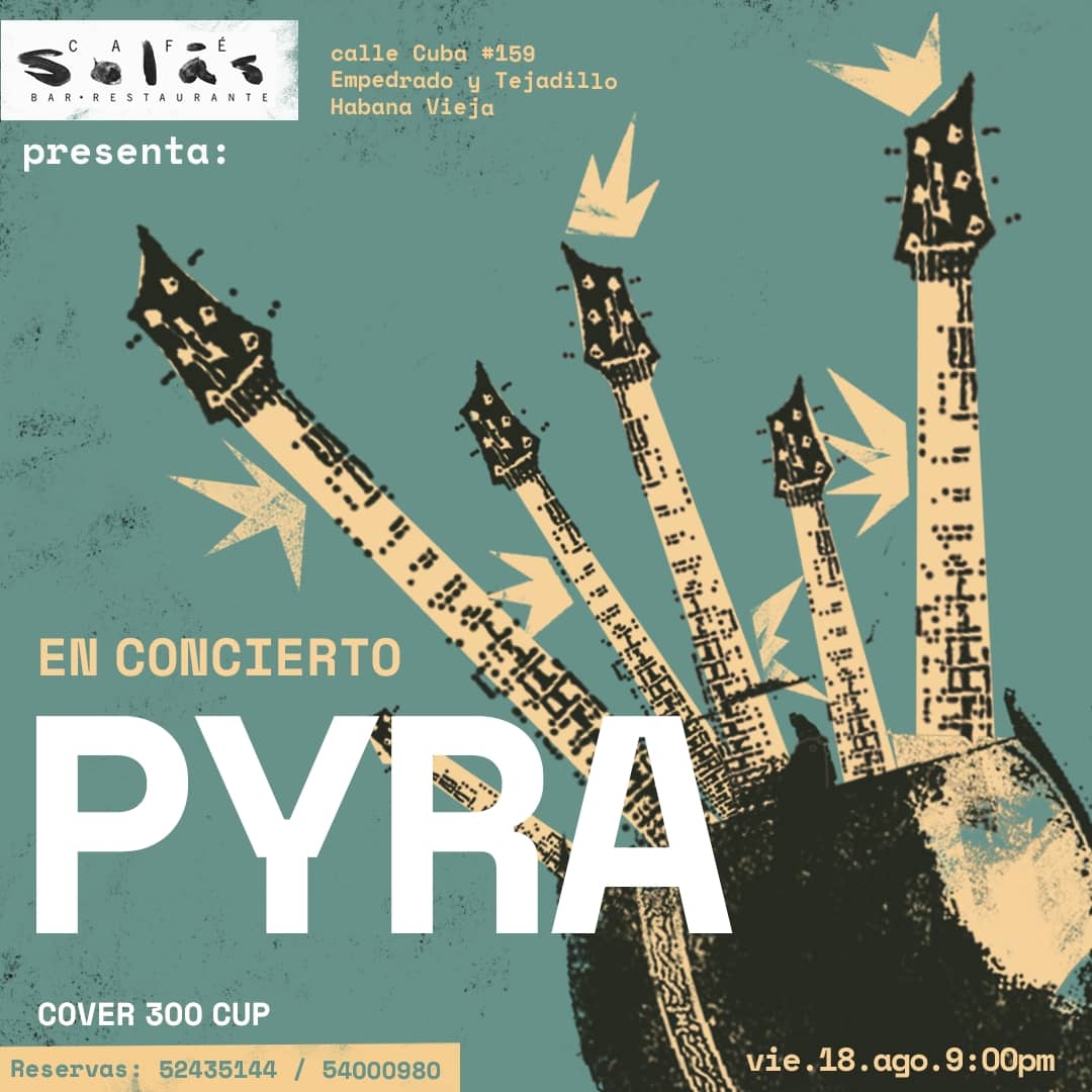 Pyra en Café Solás