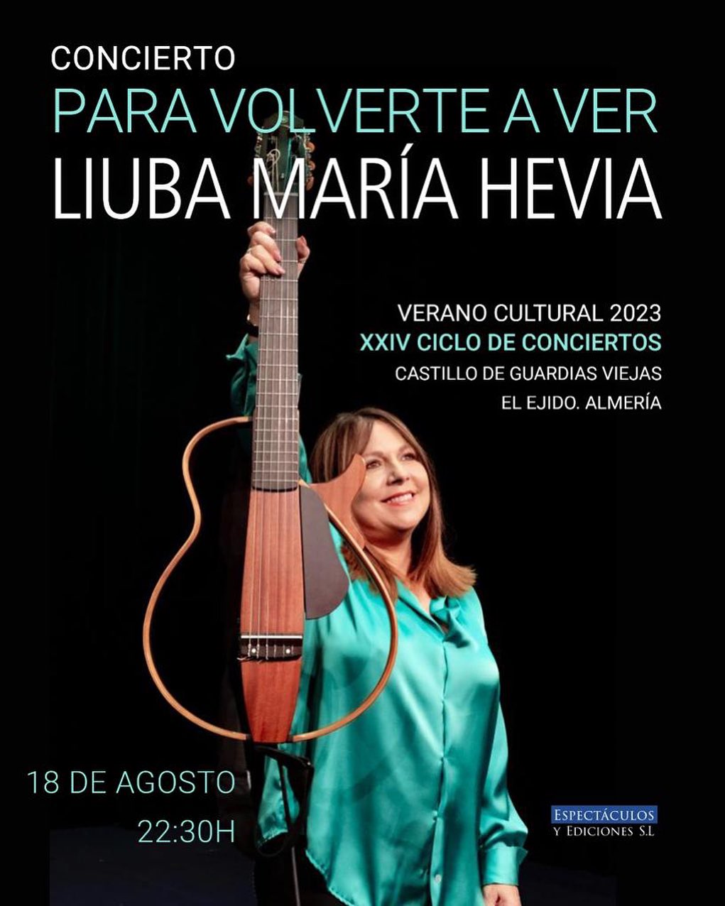liuba maría hevia en concierto El Ejido Almería