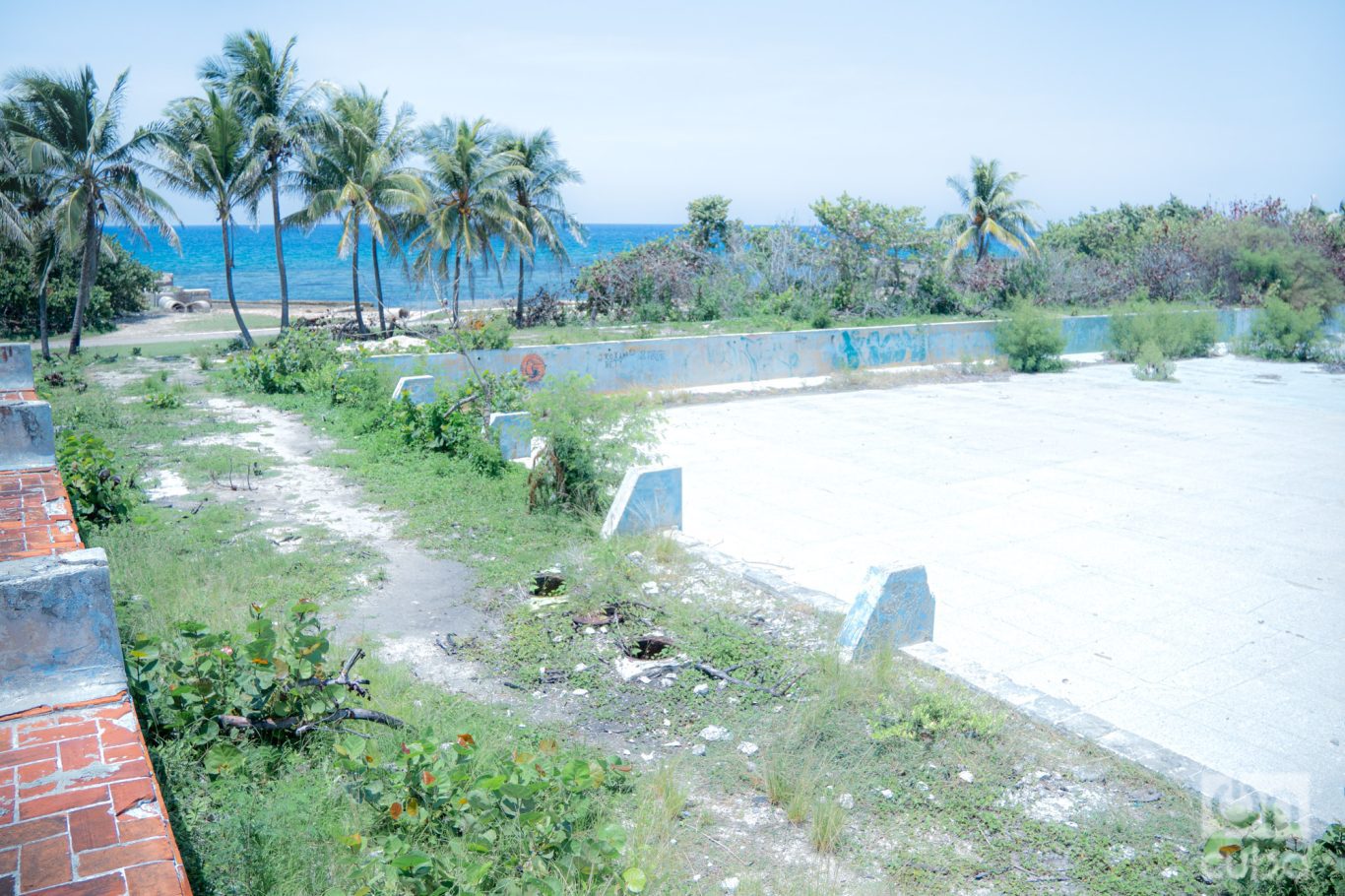 El alimento de la Piscina era el mar y ahí está, intacto. Foto: Jorge Ricardo.