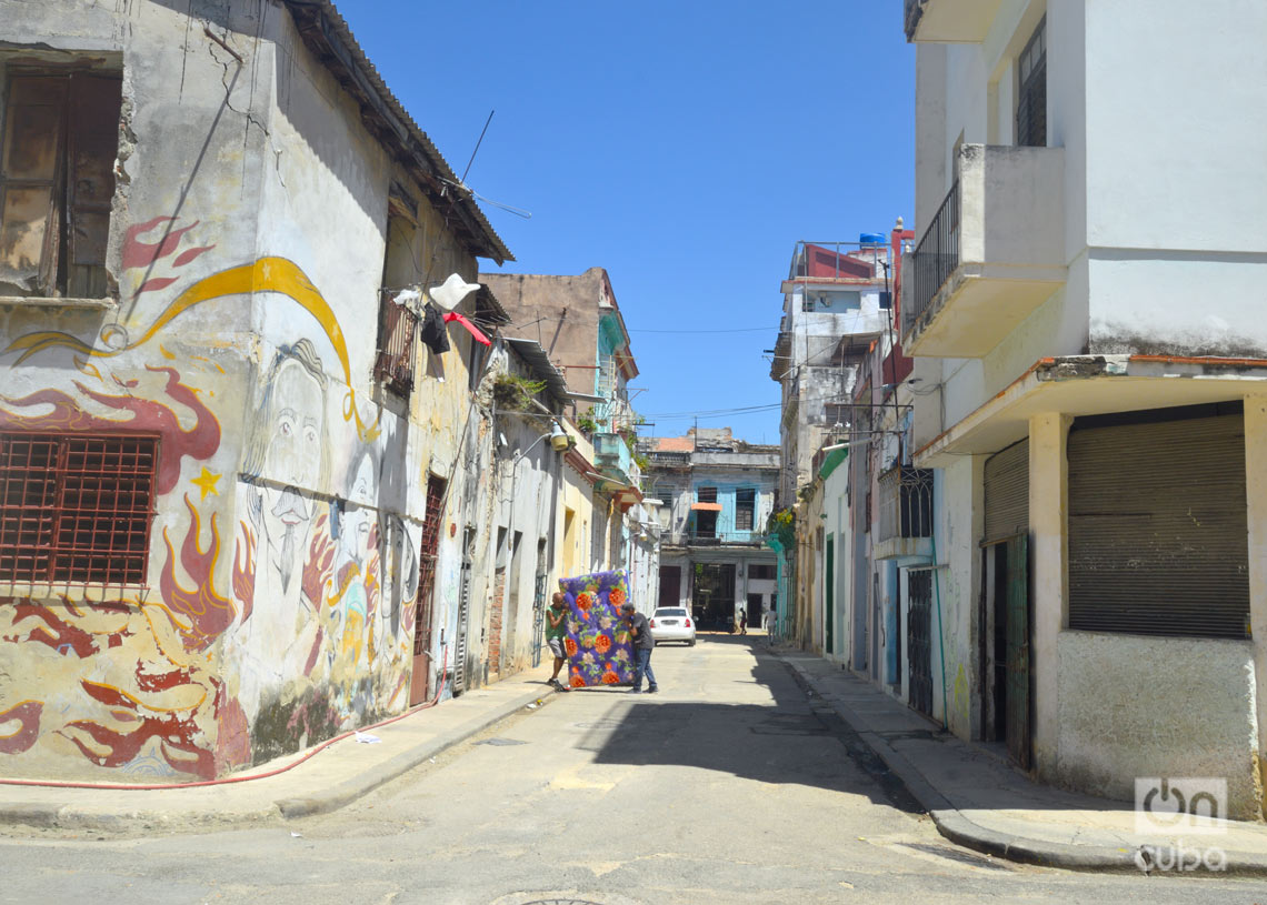 Callejón del Conde, en La Habana Vieja. Foto: Otmaro Rodríguez.