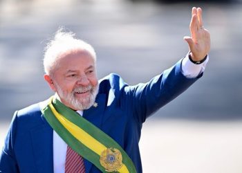 El presidente Luiz Inácio Lula da Silva en el desfile por el 201 aniversario de la independencia, 7 de septiembre de 2023. Foto: AFP.