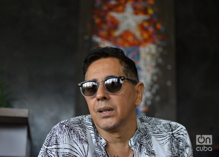 Paulito FG en entrevista con OnCuba en septiembre de 2023. Foto: Otmaro Rodríguez.