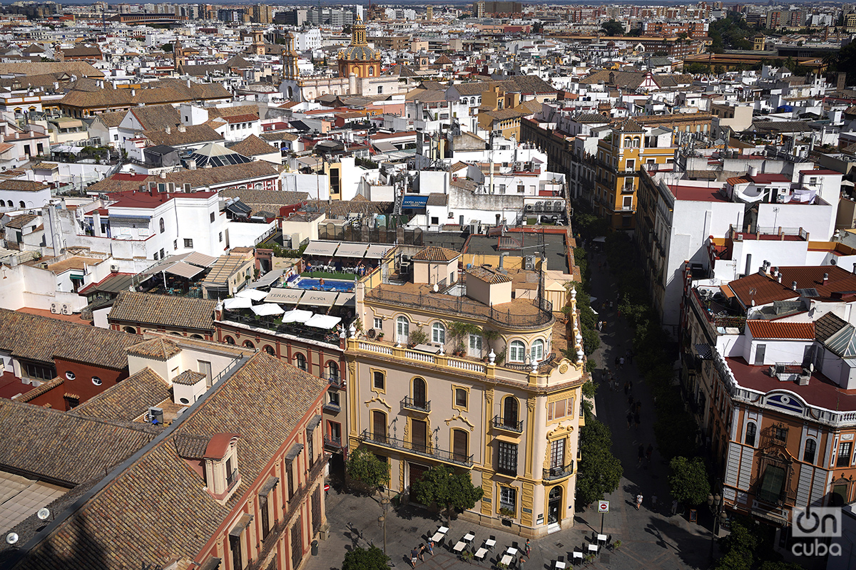 Sevilla, Andalucía, desde lo alto. Foto: Alejandro Ernesto.
