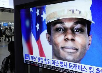 El soldado Travis King. Foto: Ahn Young-joon/AP.