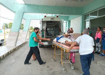 La mayoría de los heridos recibieron atención en las instituciones hospitalarias de Mayabeque. Foto: LEOMAR GONZÁLEZ/ACN.