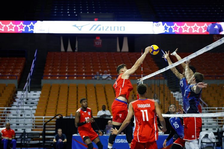 La superioridad de la escuadra cubana fue notable en todos los aspectos. Foto: Twitter @Norceca_Info