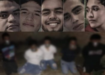 Cinco jóvenes mexicanos desaparecidos desde el pasado 11 de agosto. Un video que circuló por redes sociales los mostraba amordazados y golpeados.