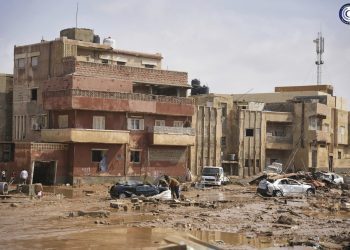 Efectos del ciclón Daniel, en Derna, Libia. Foto: Gobierno de Libia, vía AP.