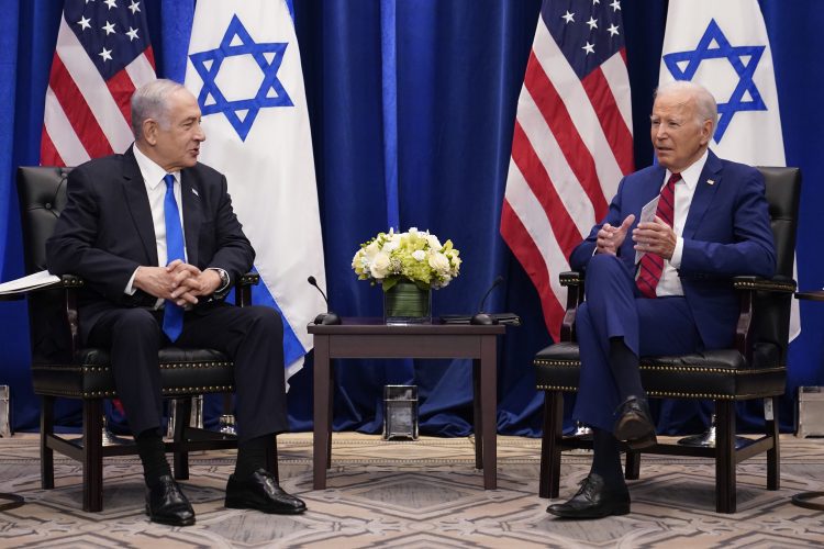 Biden y Netanyahu. Foto: AP.